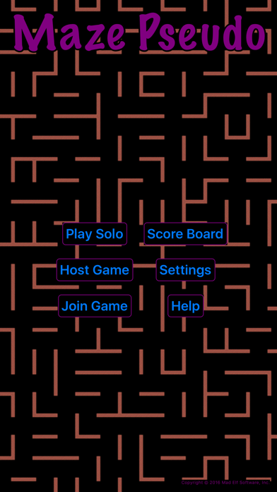 Screenshot from MazePseudo