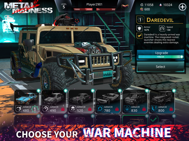 Metal Madness : Capture d'écran du jeu de tir PvP