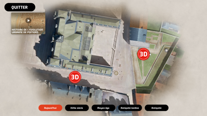 Screenshot #1 pour 3D Poitiers évolution