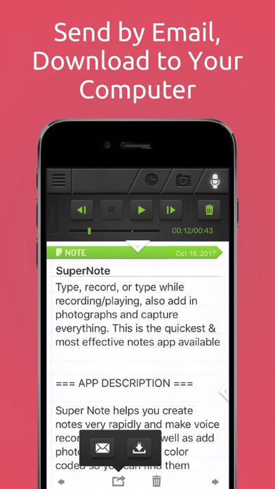 SuperNote Notes Recor... screenshot1