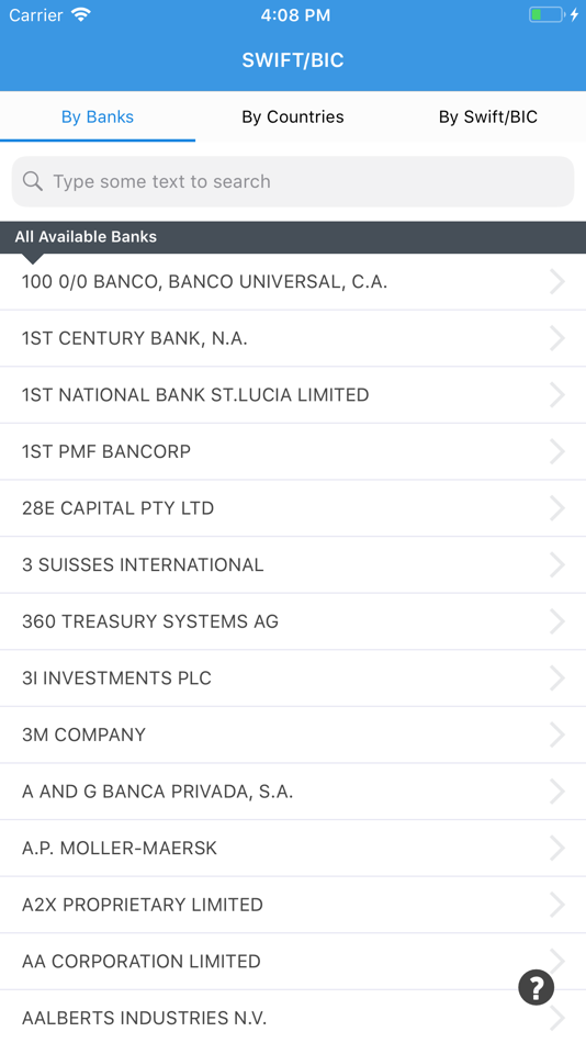 #3. Bank SWIFT/BIC (iOS) 由: Noval Agung Prayogo