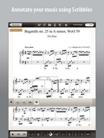 Interactive Piano Sheet Music screenshot 4