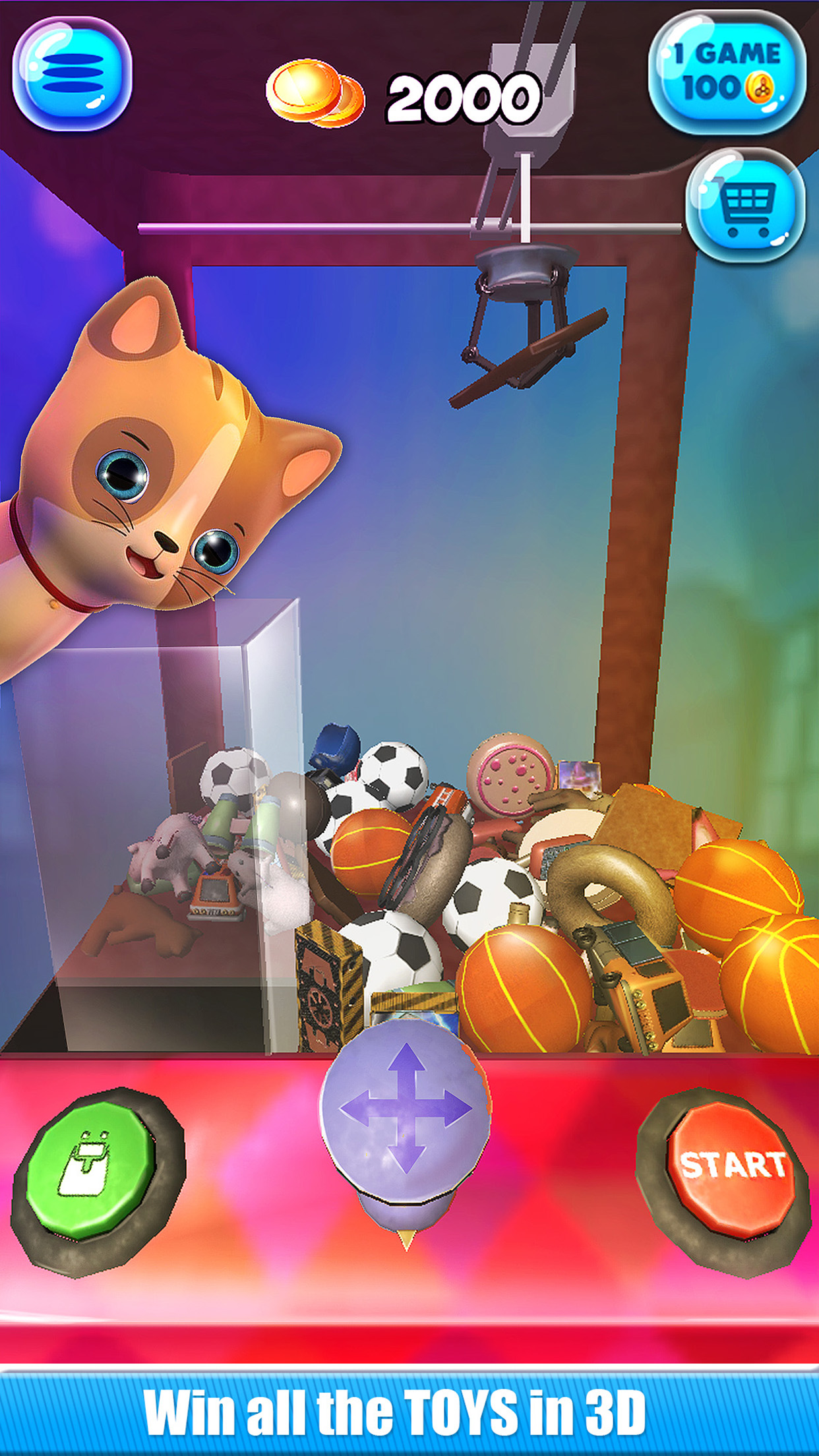 Prize Machine Spinner Simulate