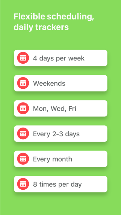 Habit List: track your goals and habits Screenshot 4