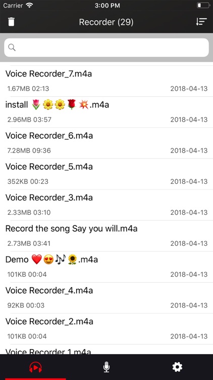 Voice recorder - Voz