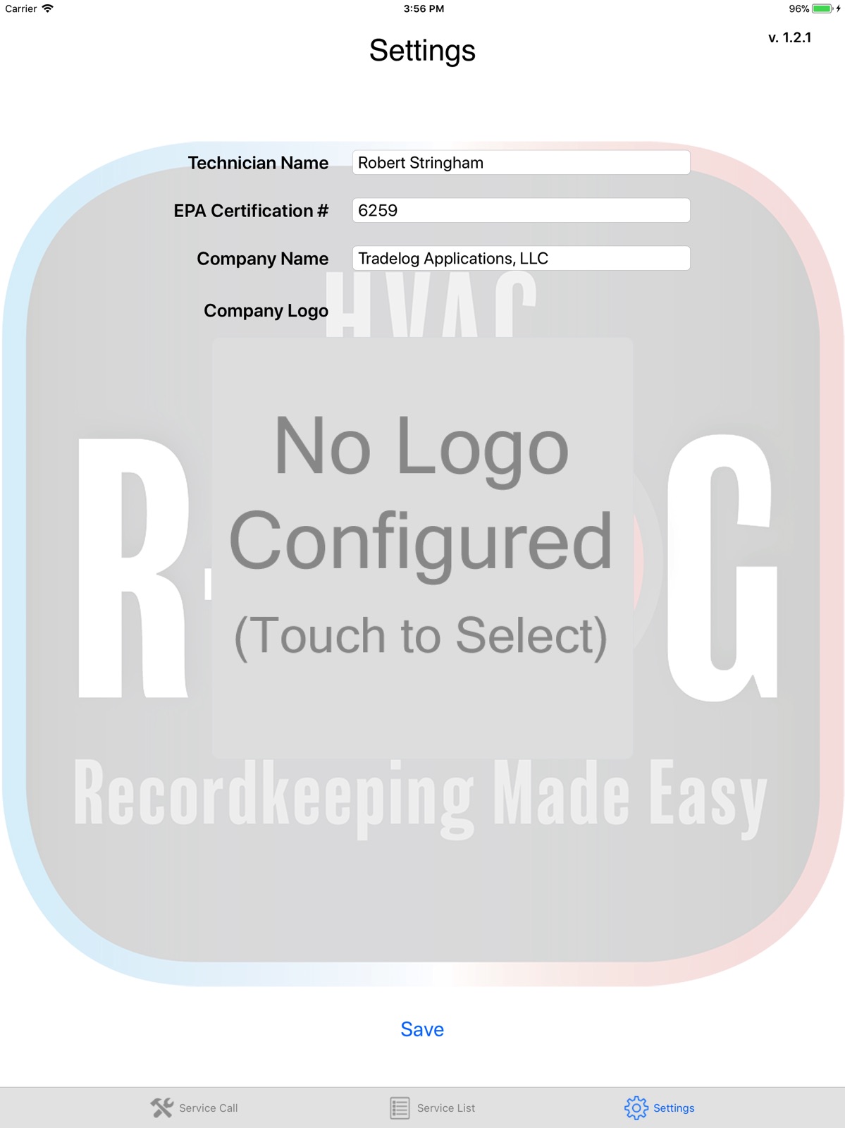 R-Log ipad screenshot 4