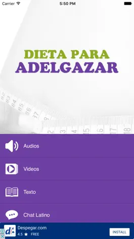 Game screenshot Dieta para Adelgazar mod apk