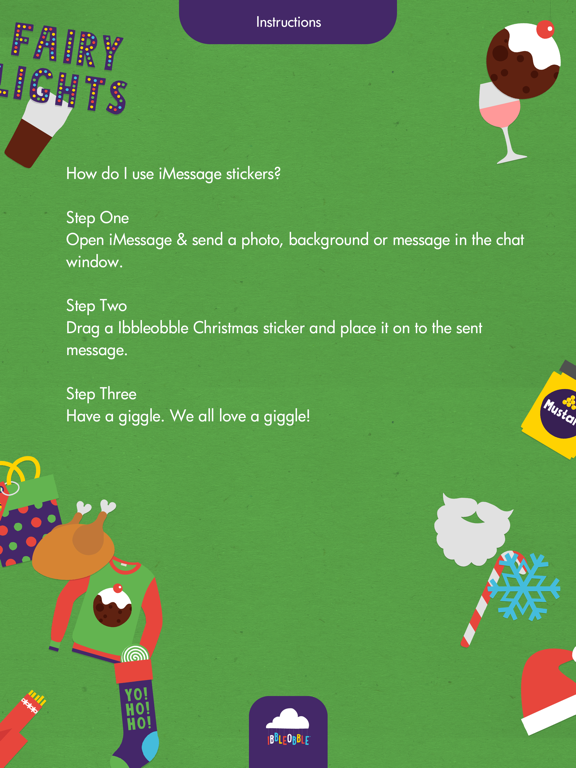 Ibbleobble Christmas Stickers iPad screenshot 8 - Photo & Video app