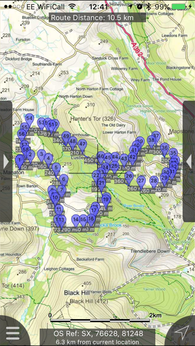 Dartmoor Maps Offline Screenshot