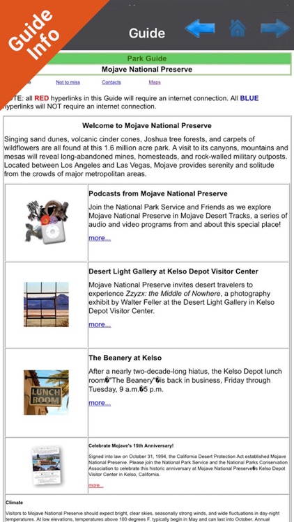 Mojave National Park - GPS Map Navigator screenshot-3