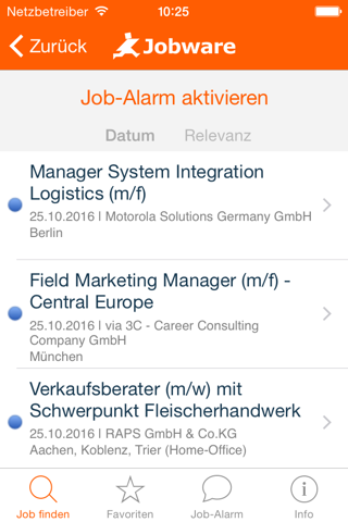 Jobware: Jobs, Jobbörse screenshot 3