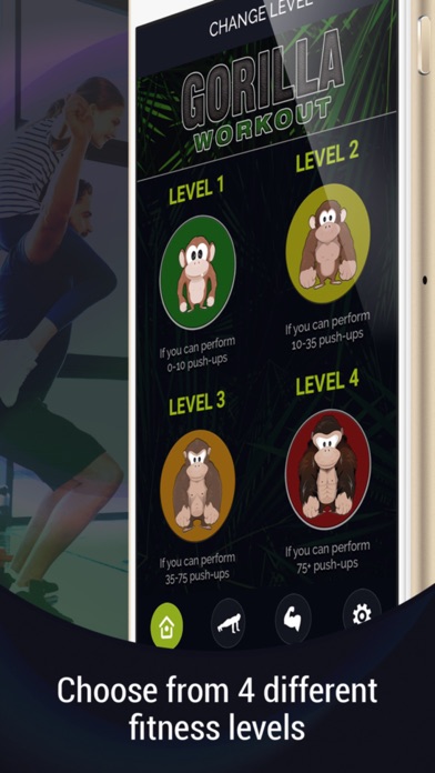 Gorilla Workout: Build Muscle Screenshot