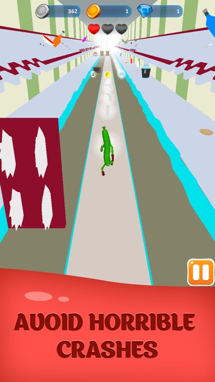 Cooking Sausage Running