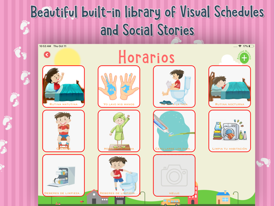 Screenshot #5 pour Visual Schedule & Social Story