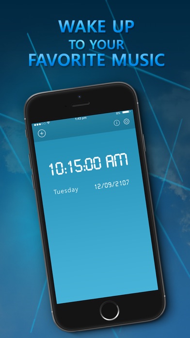 Screenshot #3 pour WakeUp: Music Alarms