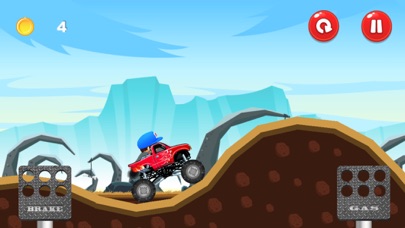Monster Truck - Hill Racing screenshot 2
