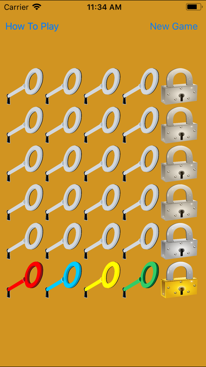 Unlock it with right Keys