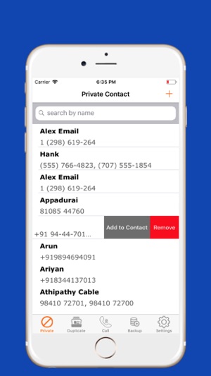 Hide Me & Contact Manager(圖1)-速報App