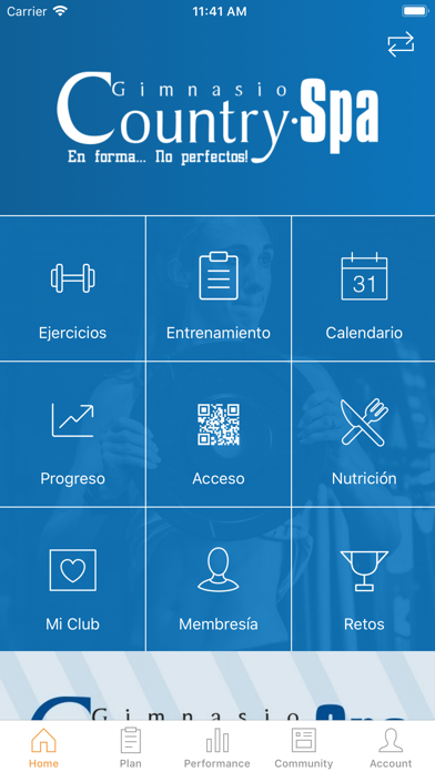Screenshot #1 pour GIMNASIO COUNTRY SPA