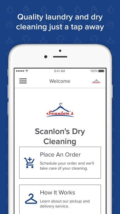 Screenshot #1 pour Scanlon's Dry Cleaning