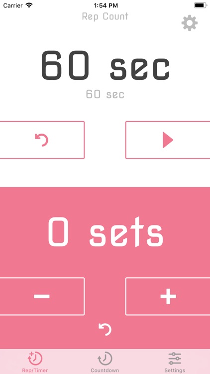 Rep Counter with rest timer screenshot-4