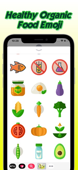 Healthy Organic Food Emoji(圖3)-速報App