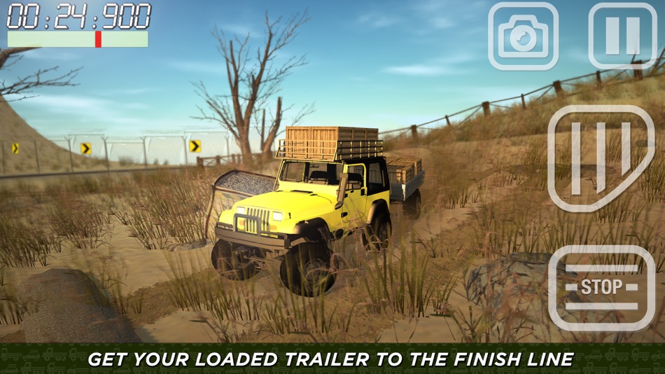 #4. 4x4 Delivery Trucker (iOS) 由: Dually Games Ltd