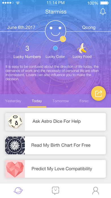 Starmiss – Horoscope Assistant Screenshot