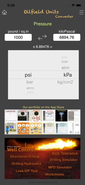 Oilfield Units Converter(圖4)-速報App