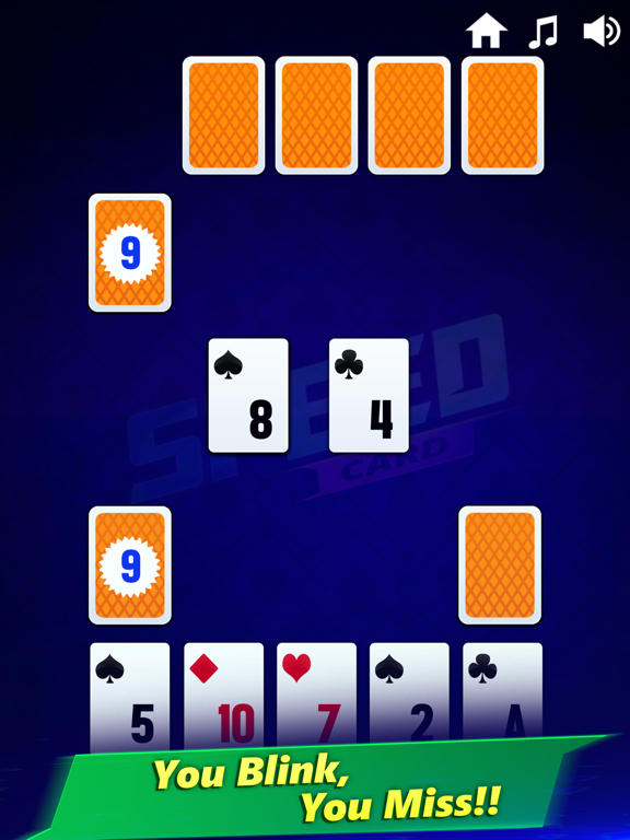 Speed Card: Slam Card Game iPad screenshot