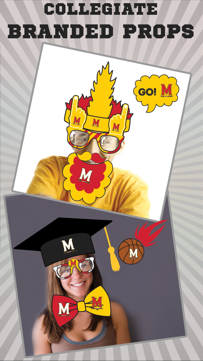 Maryland Terrapins PLUS Selfie Stickers