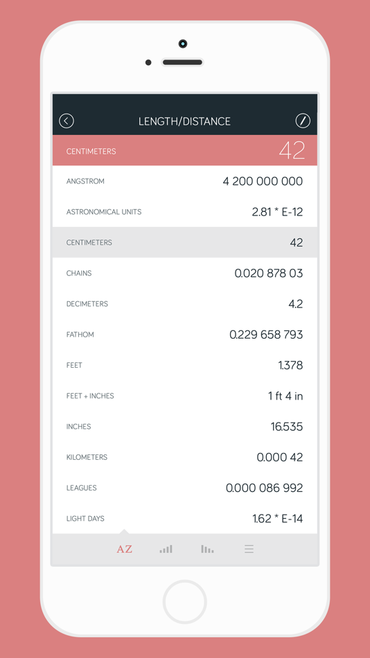 #1. Amount - Unit Converter (iOS) Podle: Marco Torretta