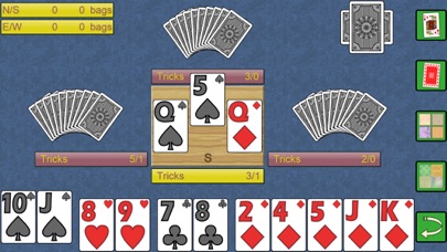 Spades V+, classic card game Screenshot
