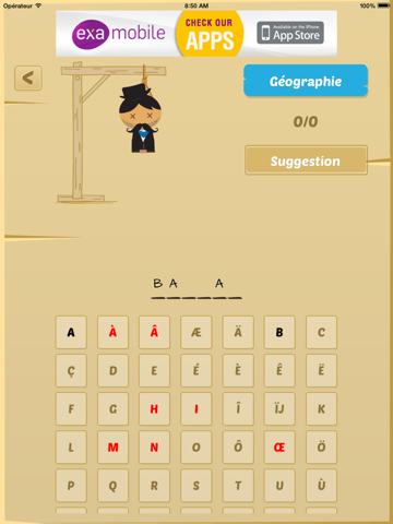 Screenshot #5 pour Jeu De Pendu!