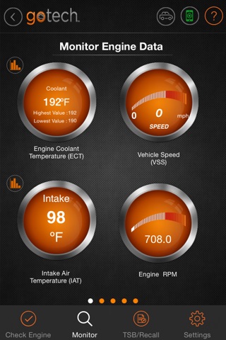 GoTech™ Mobile OBDII Diagnostics Tool screenshot 2