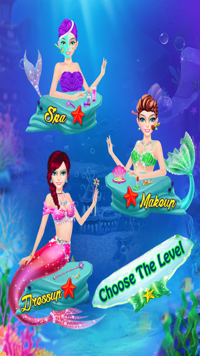 Screenshot #2 pour Mermaid Games - Makeover and Salon Game