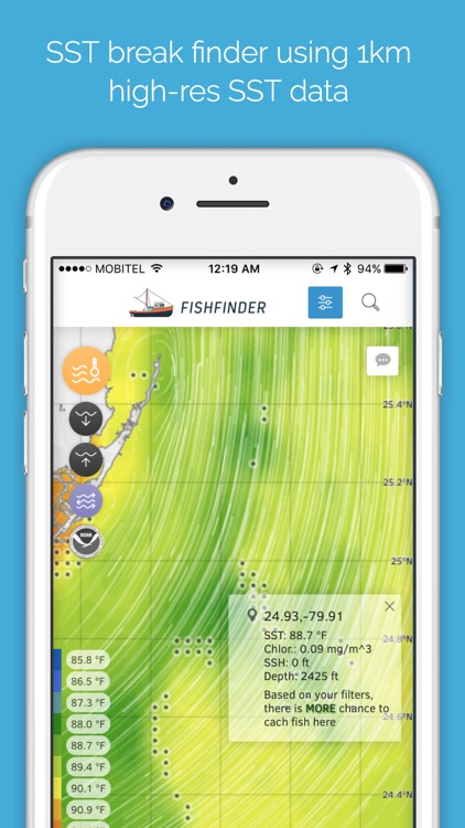 FishFinder - Professional Offshore Fishing Charts