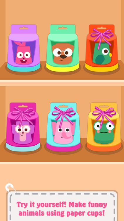 Paper Cup Animals screenshot-3