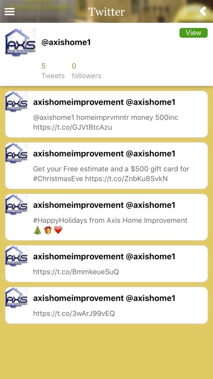 Axis Home improvement