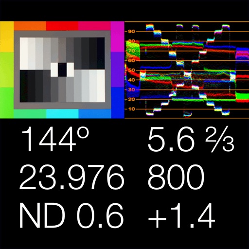 Cine Meter II iOS App