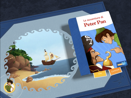 De avonturen van Peter Pan iPad app afbeelding 1