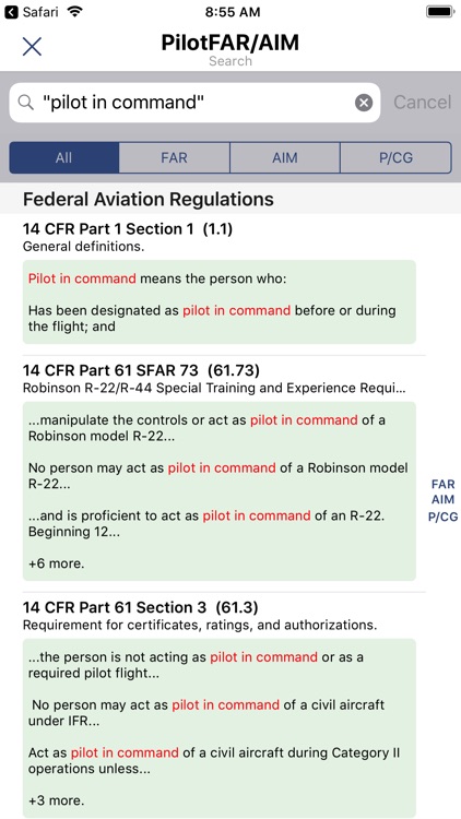 PilotFAR / AIM