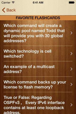 CCNA Exam Flashcards screenshot 4