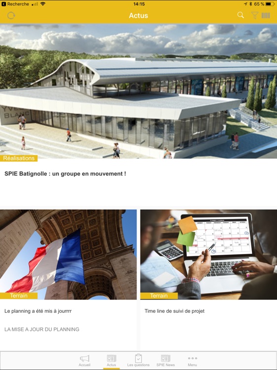 SbConnexions pour iPad