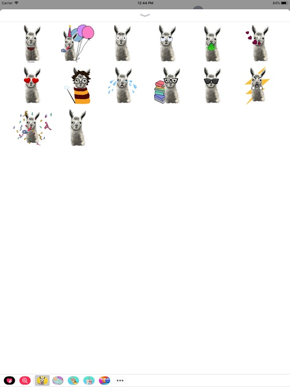 Real Llama Stickers