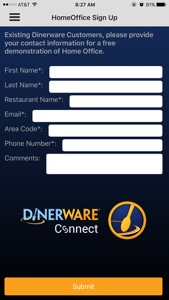 Dinerware Connect v2 screenshot #4 for iPhone