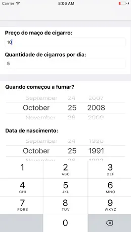 Game screenshot Gastos com cigarro hack