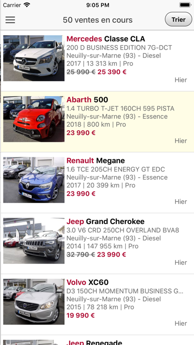 Screenshot #3 pour Fiat Auto France