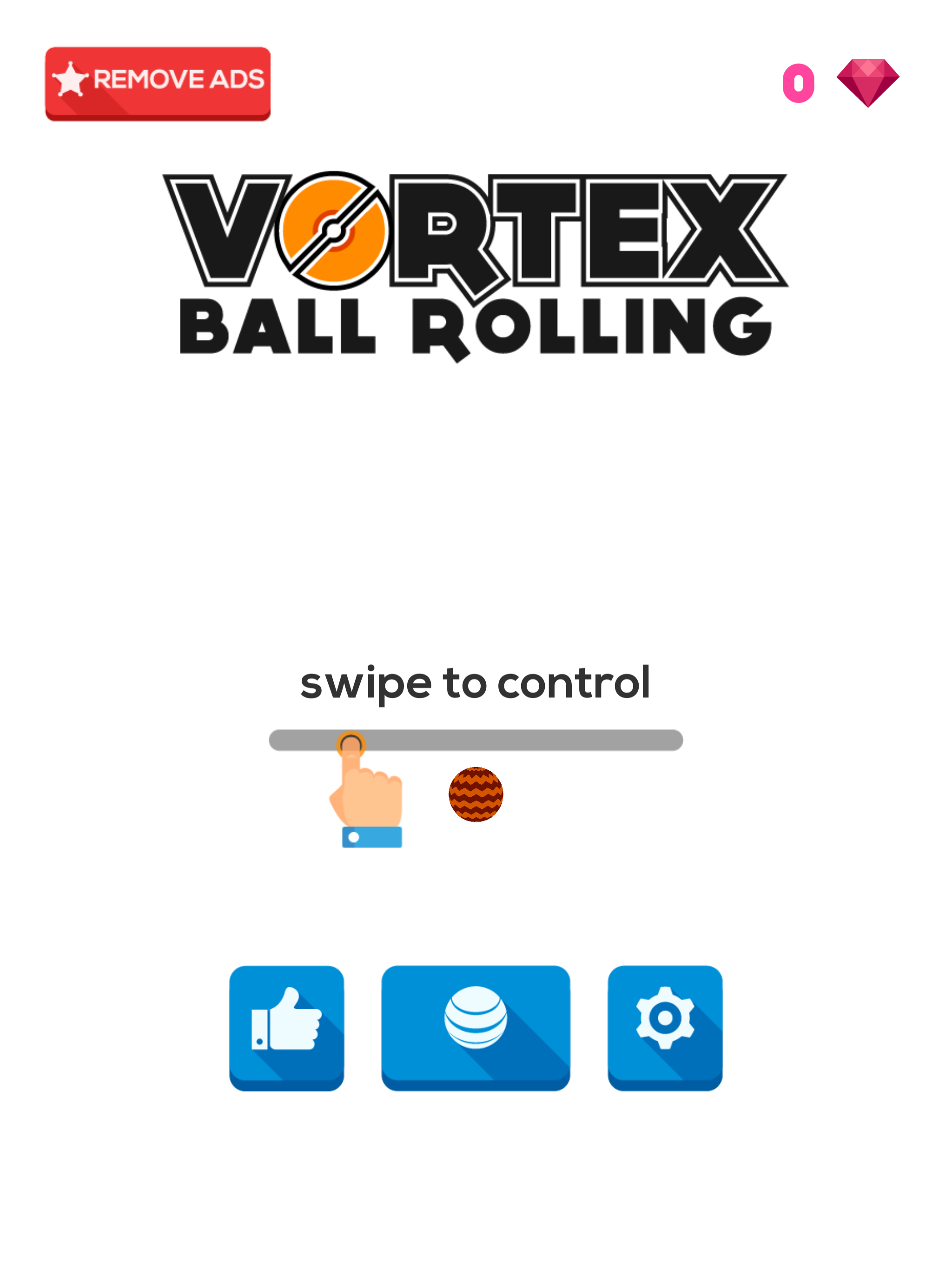 Vortex Ball Rolling