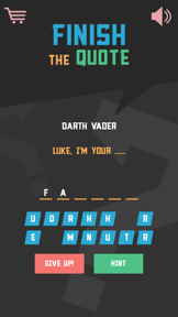 Finish The Quote screenshot